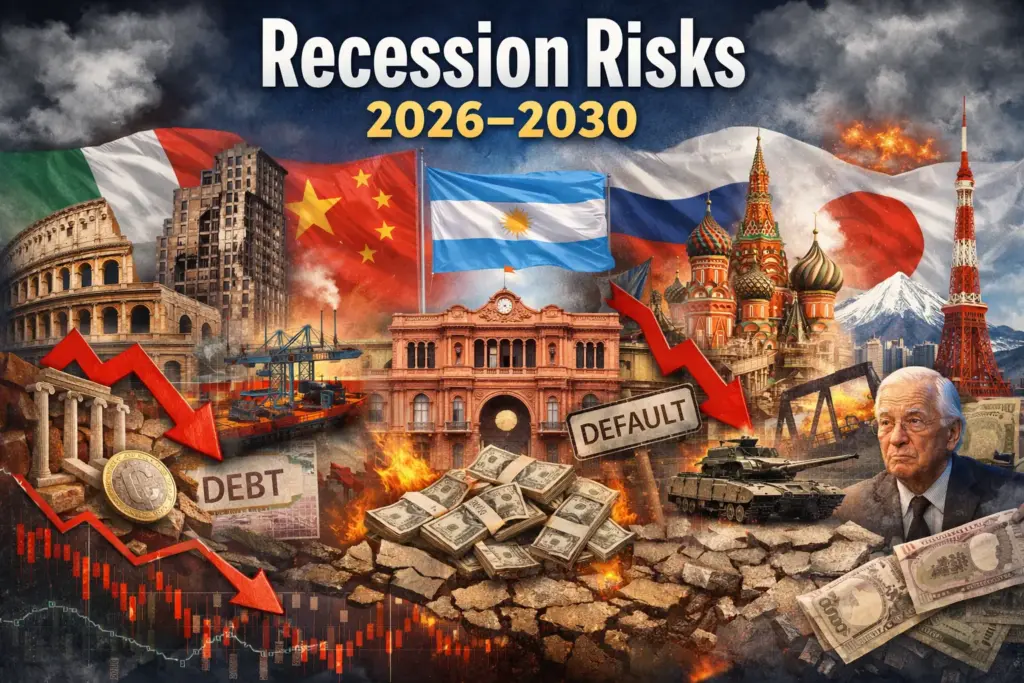 The 5 Countries Most at Risk of Recession Between 2026–2030